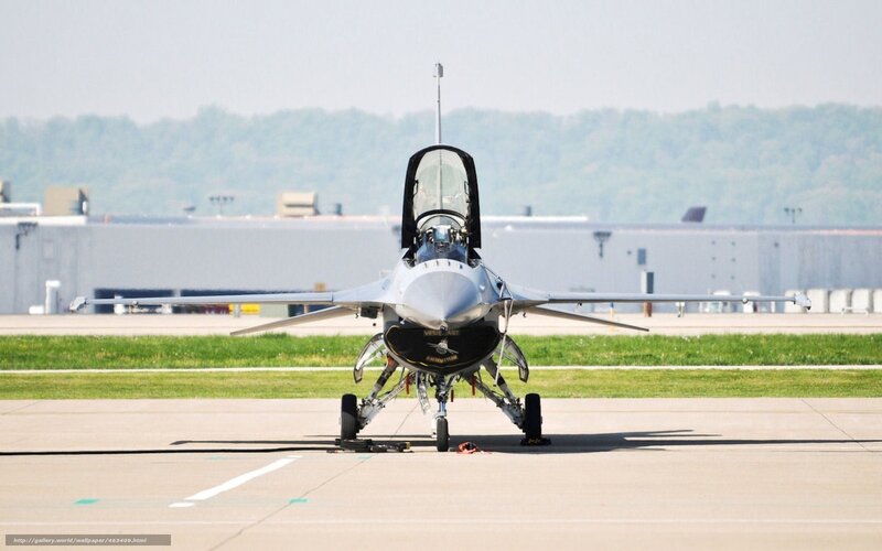 Fighter Jet on Runway — Gray, Calm, Afternoon, Photograph
