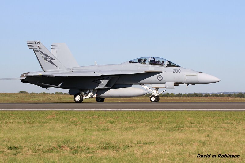 Fighter Jet on Runway — Gray, Calm