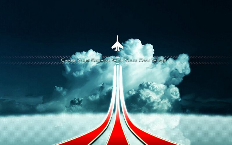 Fighter Jet on Runway — Red, Dramatic, Night
