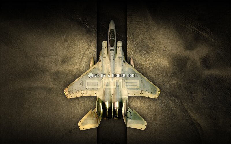 Fighter Jet on Tarmac — Gray, Dramatic, Digital Art