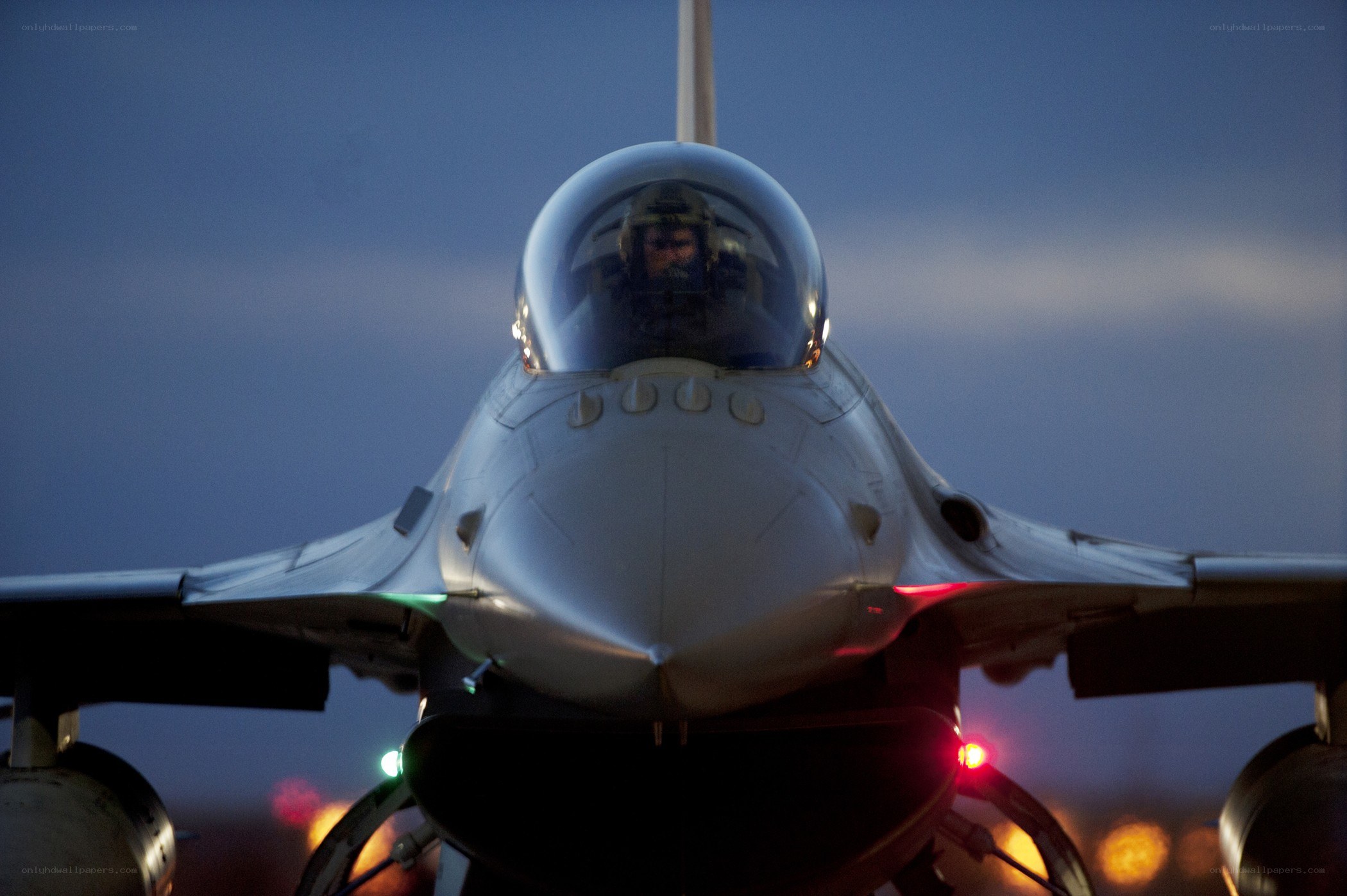 Fighter jet on the tarmac