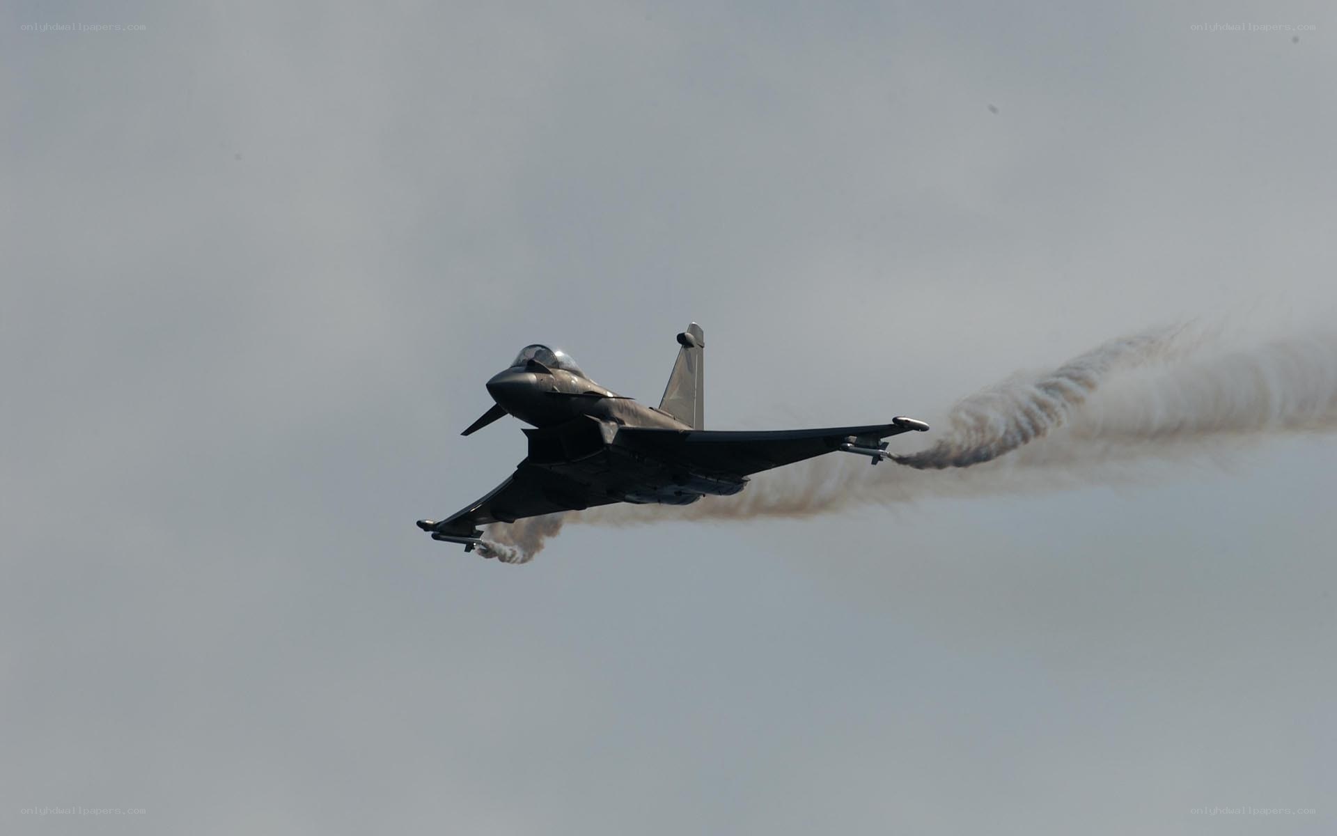 fighter jet performing aerobatic maneuver