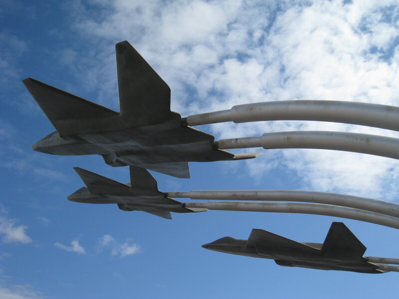Fighter Jet Sculptures