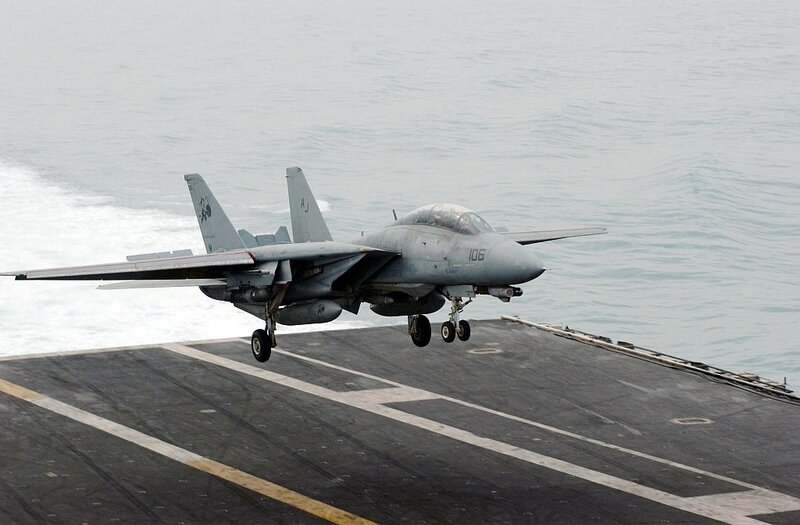 Fighter Jet Taking Off — Gray, Dramatic, Photograph
