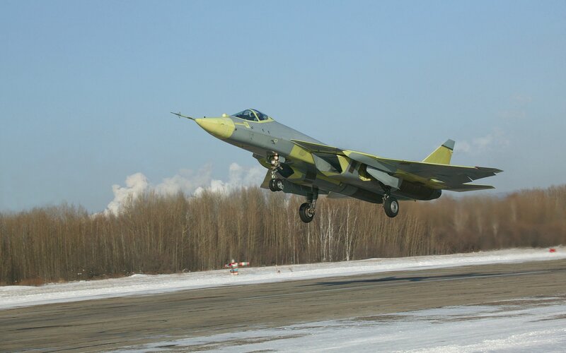 Fighter Jet Taking Off — Gray, Dramatic, Winter, Photograph, Airplane
