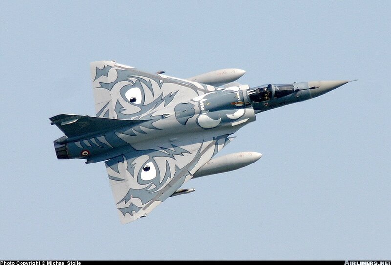 fighter jet with cartoon design