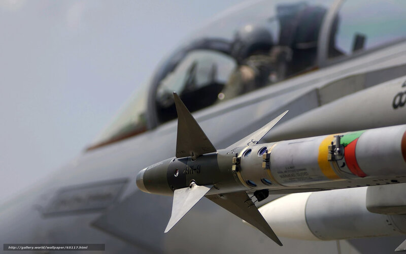 fighter jet with missile