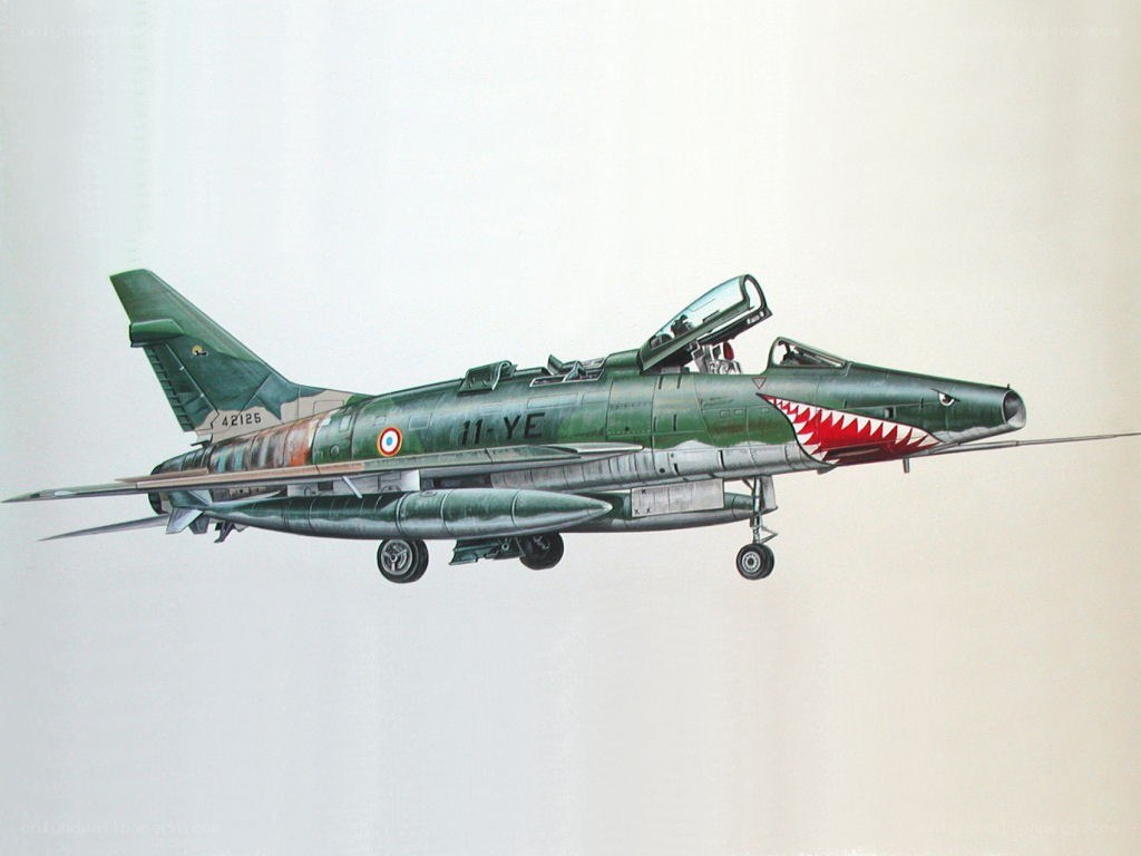 fighter jet with shark mouth