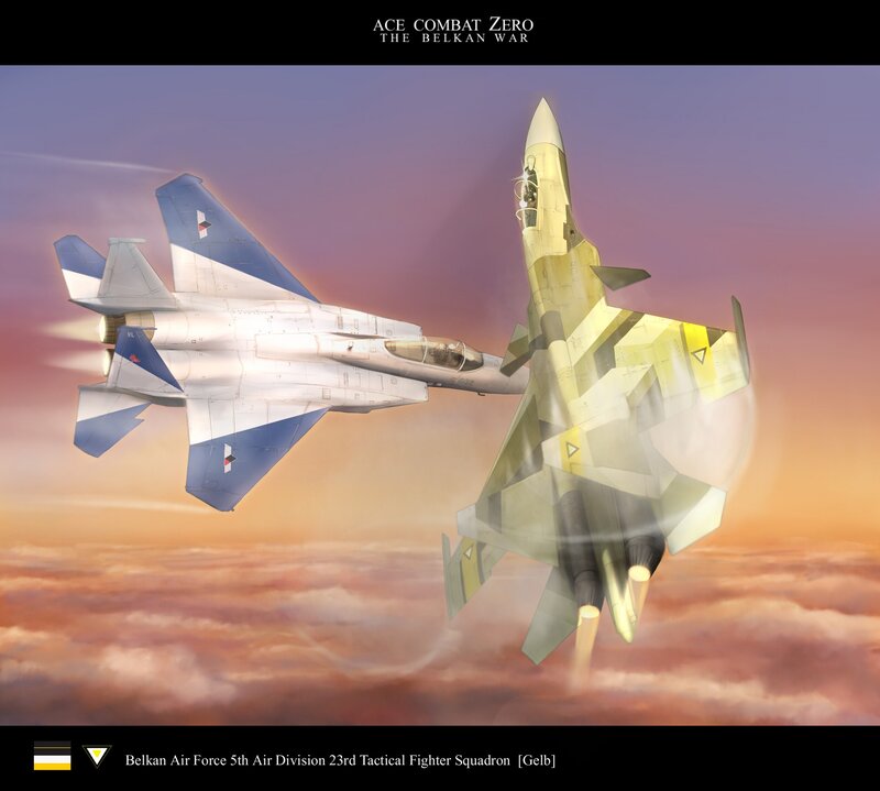 Fighter Jets in Combat — Purple, Dramatic, Sunset