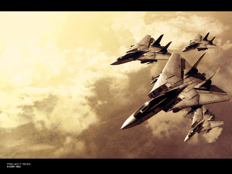 Fighter jets in formation
