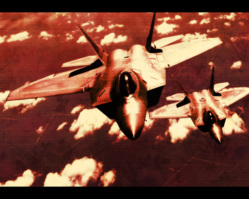 Fighter jets in formation