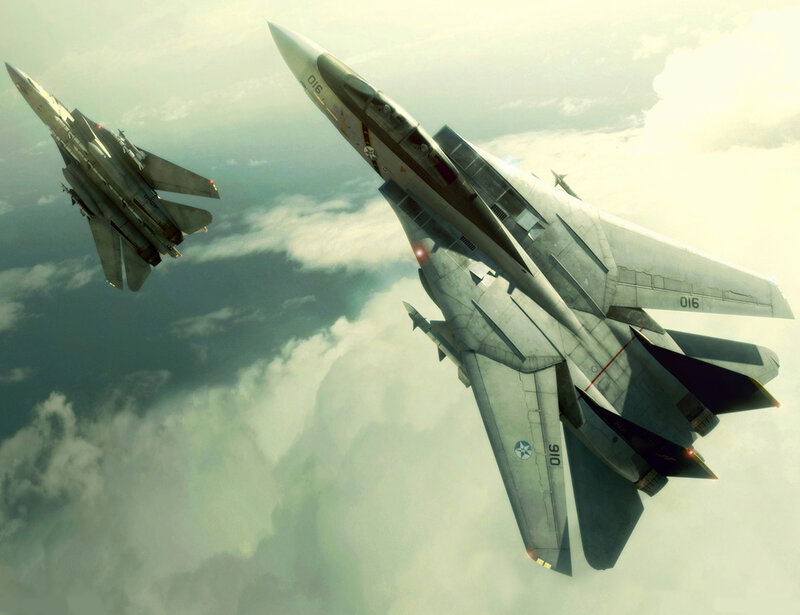 Fighter jets in formation
