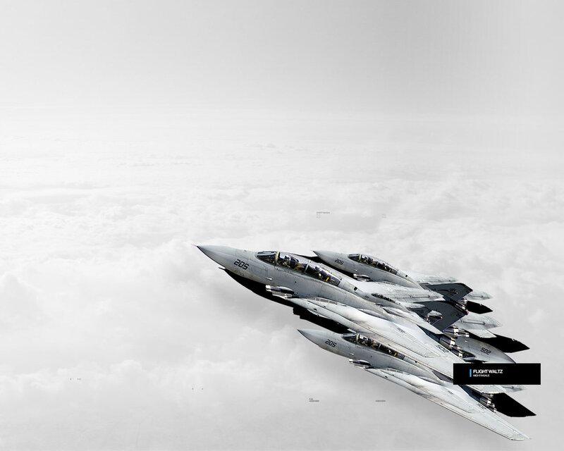 Fighter jets in formation