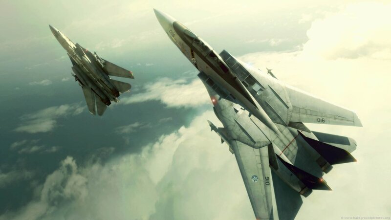 Fighter jets in formation