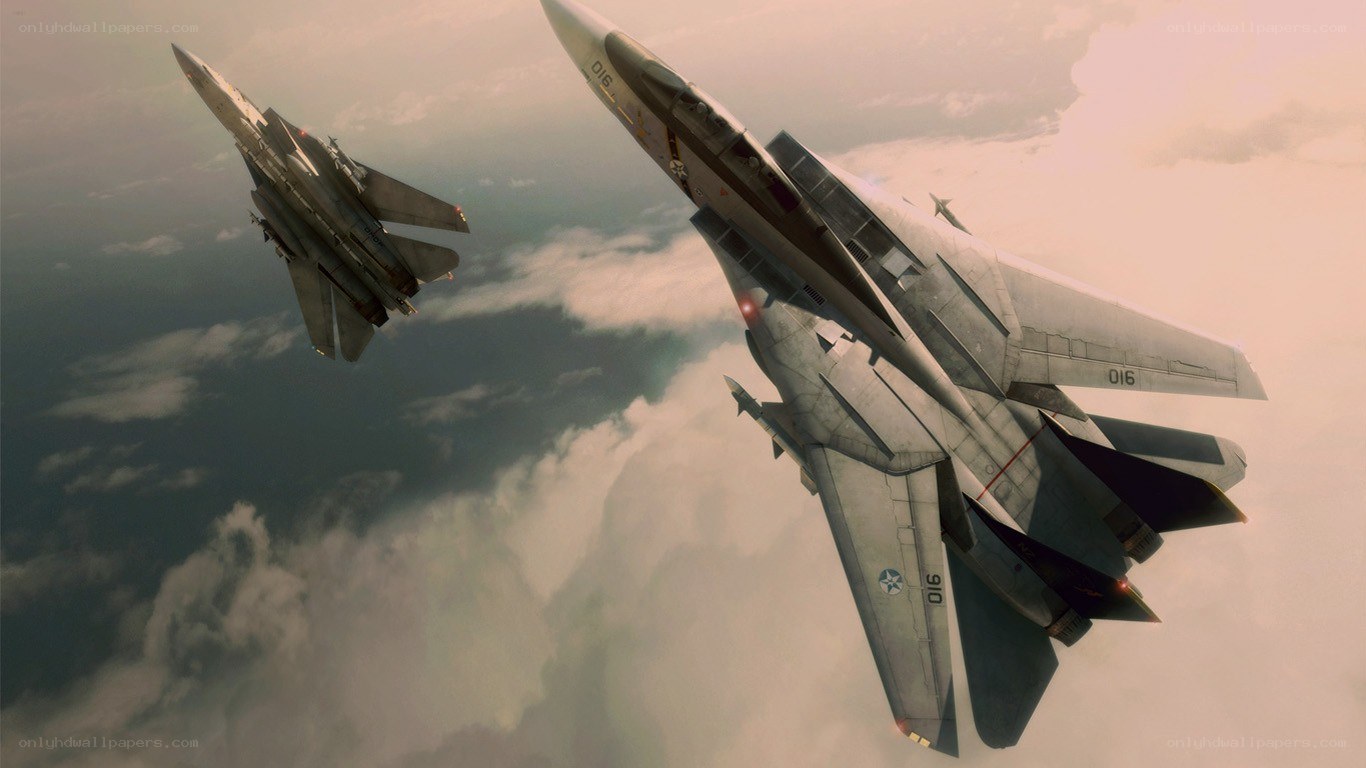 Fighter jets in formation