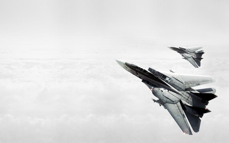 Fighter Jets in Formation — Gray, Dramatic, 3d Render