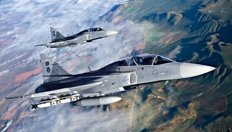Fighter Jets in Formation — Gray, Dramatic, Afternoon, Photograph
