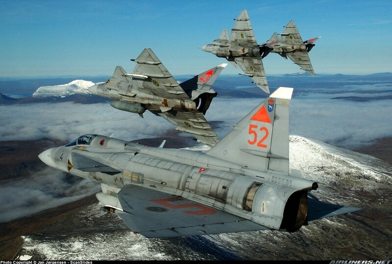 Fighter Jets in Formation — Gray, Dramatic, Winter