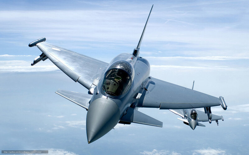 Fighter Jets in Formation — Gray, Dynamic