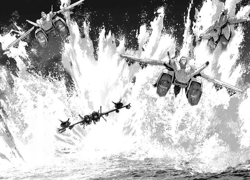 Fighter Jets in Water