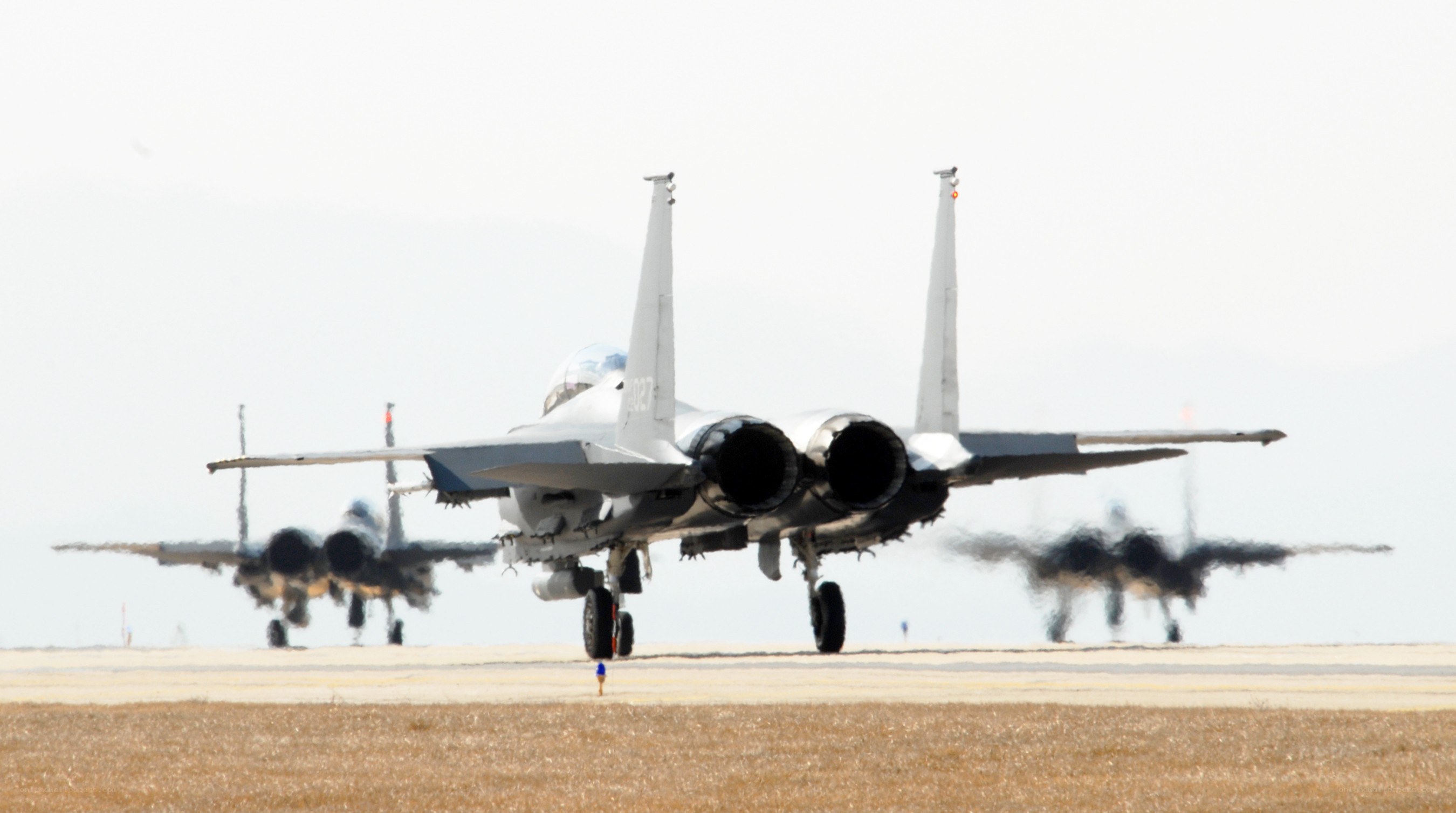 Fighter jets on runway