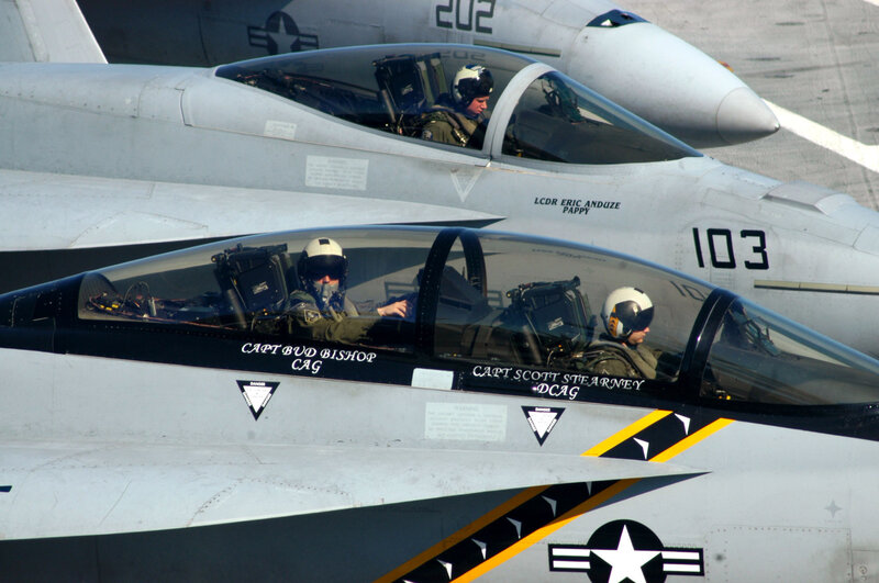 Fighter Jets on Tarmac — Gray, Neutral