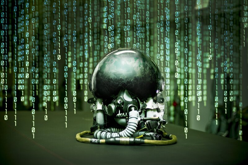 Fighter Pilot Helmet