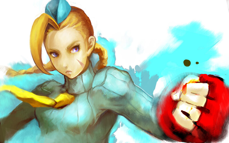 fighting game character artwork