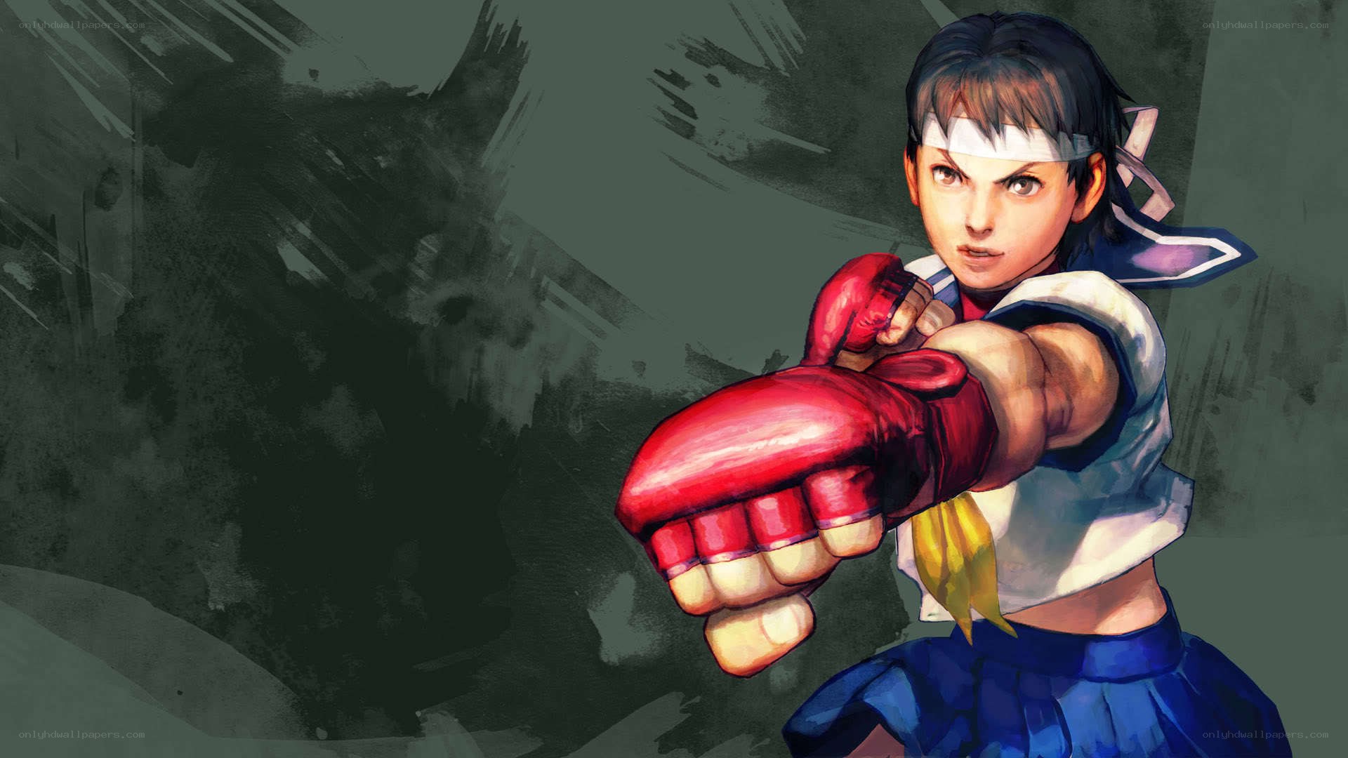 fighting game character artwork
