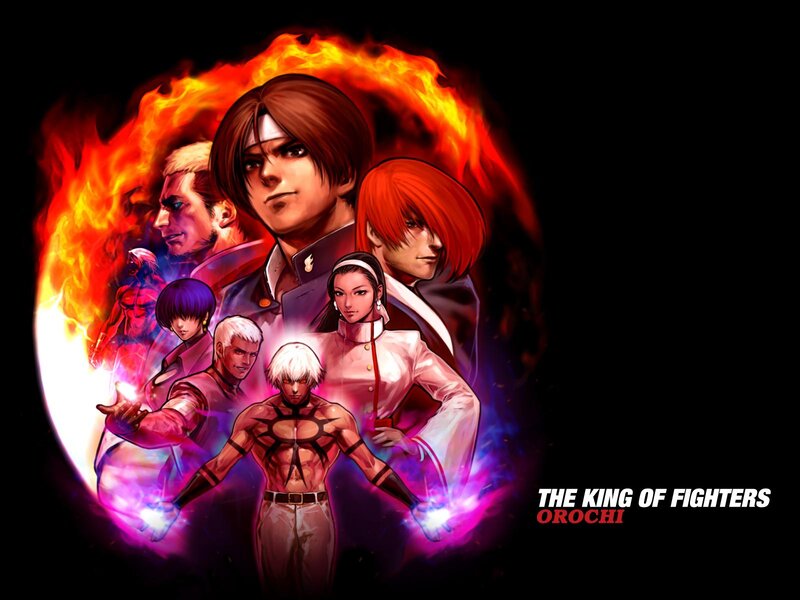 Fighting Game Characters — Black, Dramatic