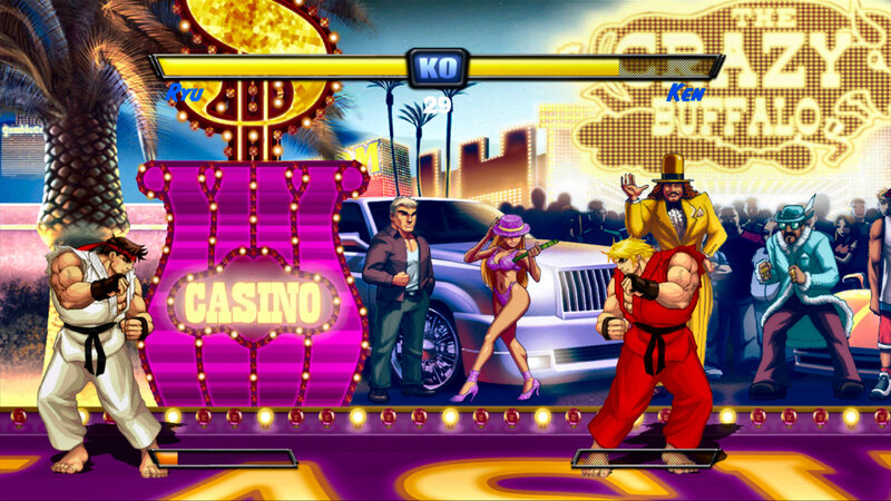 Fighting Game Characters — Purple