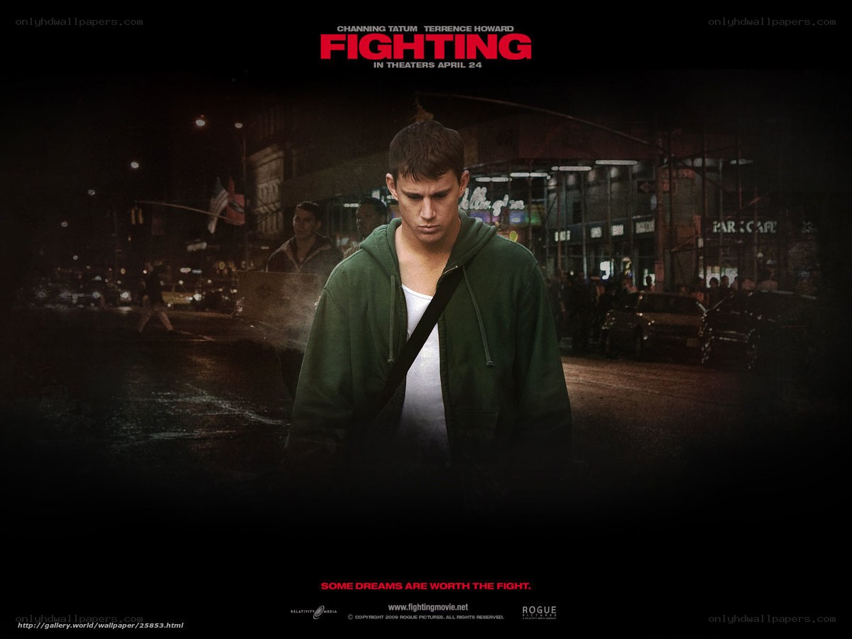 Fighting movie poster