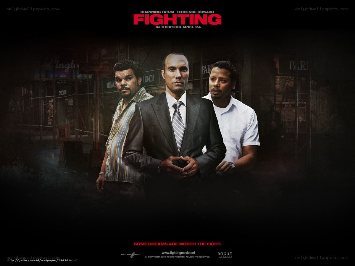 Fighting movie poster