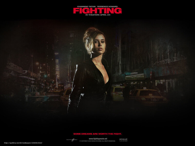 Fighting movie poster