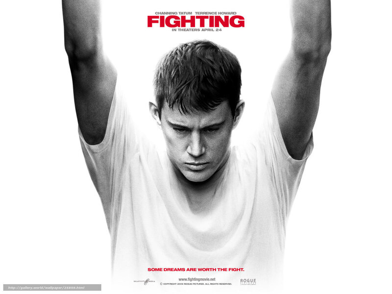 Fighting movie poster