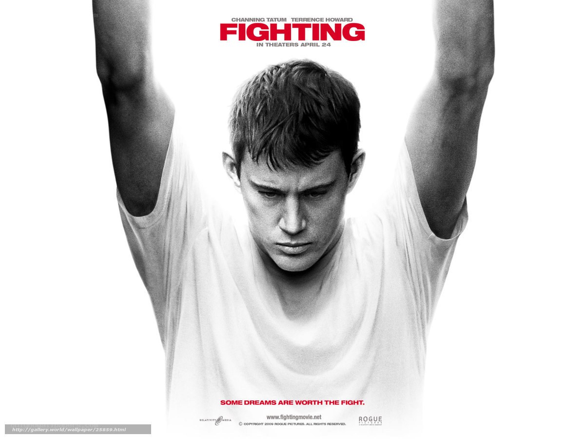Fighting movie poster