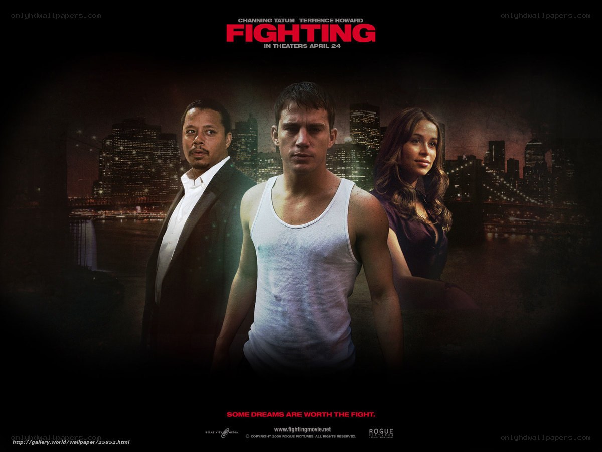 Fighting movie poster