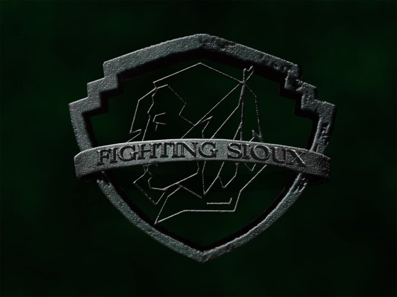 Fighting Sioux logo emblem