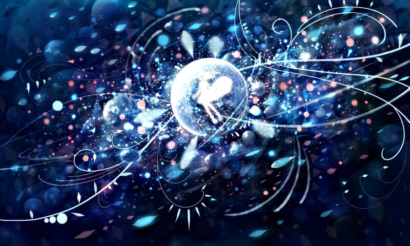 Figure in a Crystal Sphere