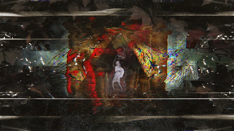 Figure in a Glitched Tunnel