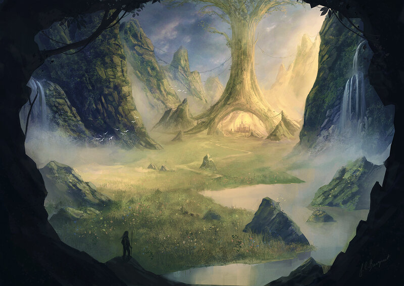 Figure in a Valley