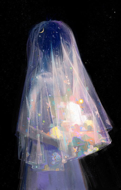 Figure in a Veil