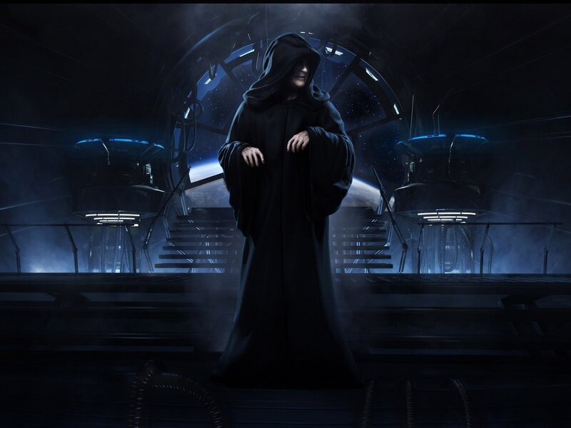 Figure in Black Hooded Robe