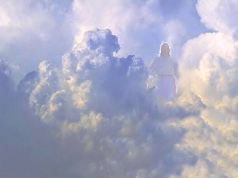 Figure in Clouds