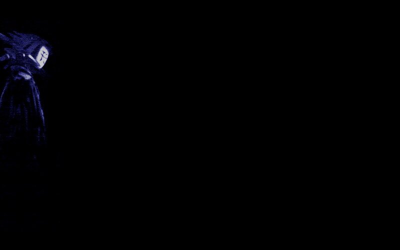 Figure in Dark Hood — Black