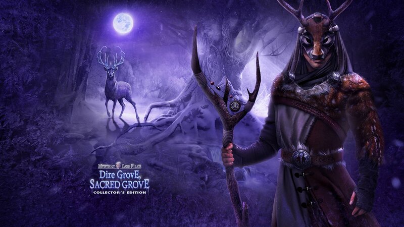 Figure in Deer Mask
