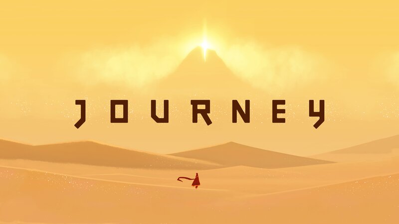 Figure in Desert — Yellow
