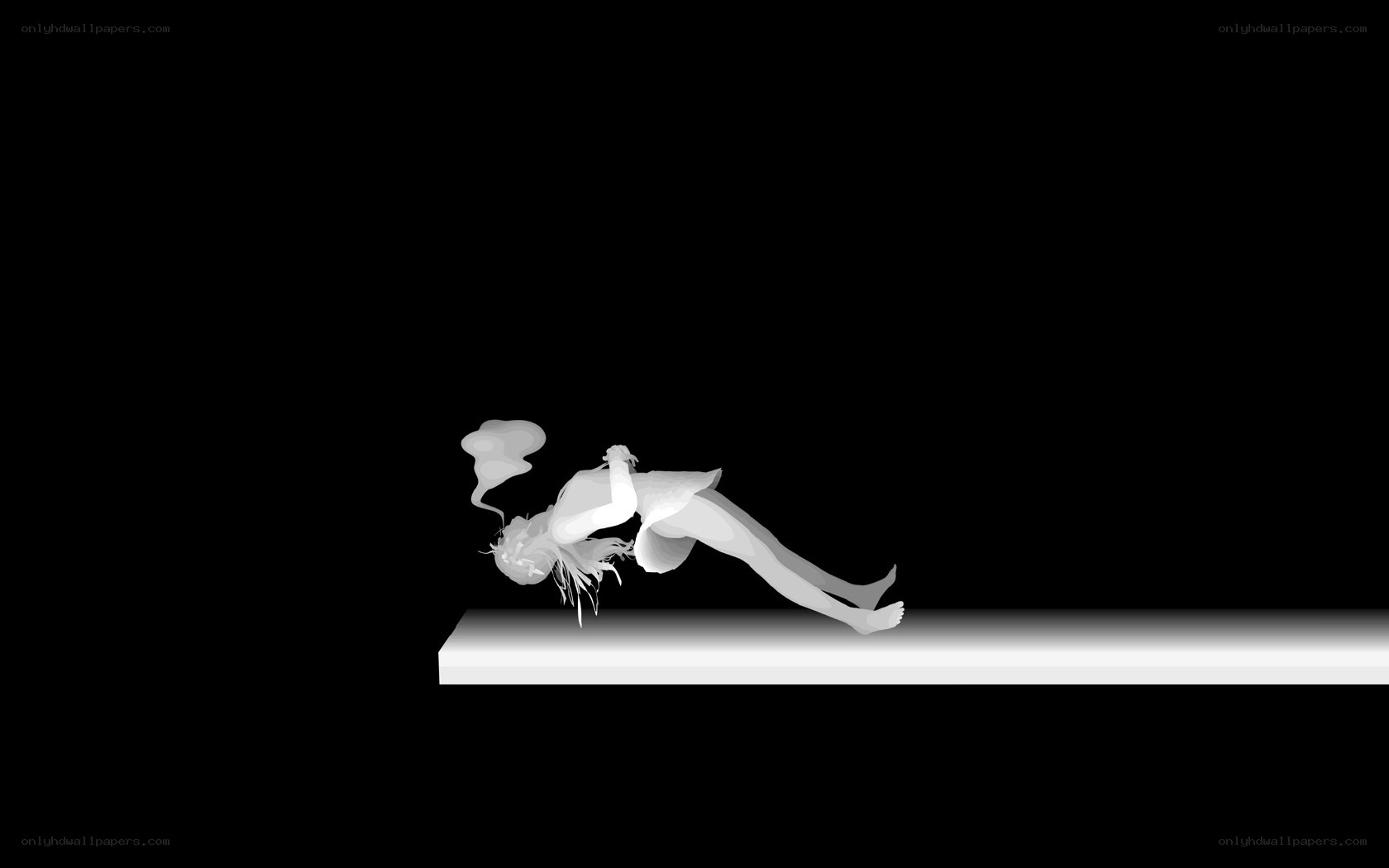 figure on a platform