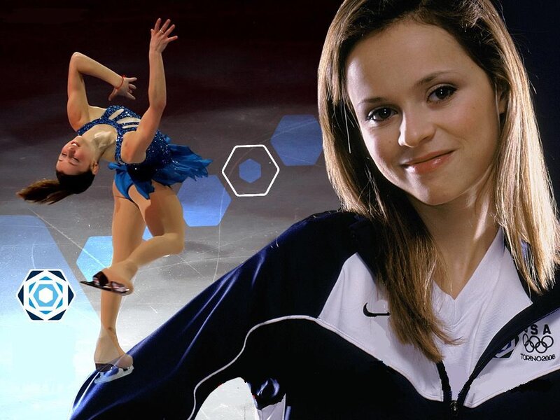 Figure Skater in Action