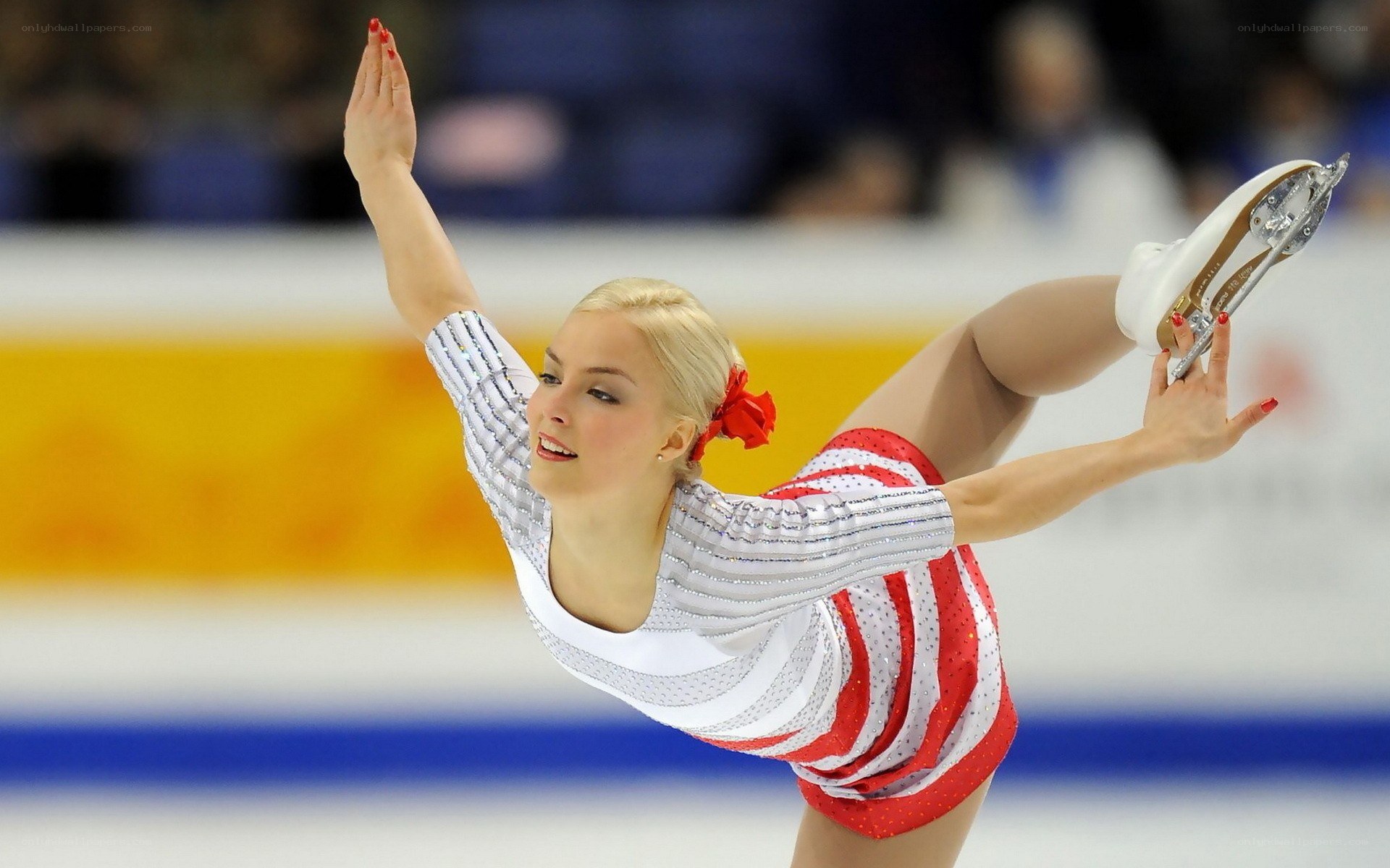 figure skater in performance
